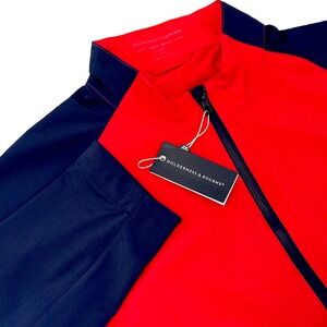 NWT‎ Holderness & Bourne Mens The Hyde Performance Jacket XL Red/Blue HoyLake